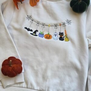 Felpa Bimbi Girocollo Tema Halloween