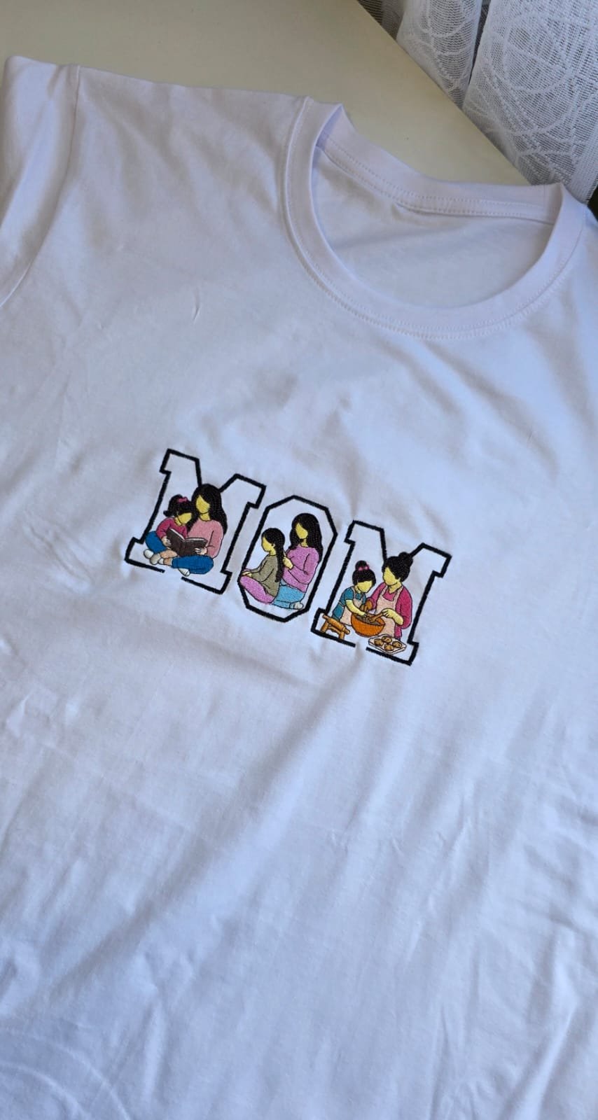 Ricamo Personalizzato su T-Shirt da Foto